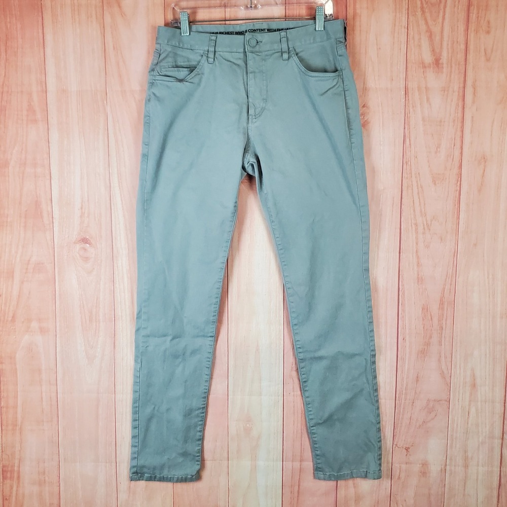 Rhone Everyday Twill Pants Mens Sz 30 Gray 5-Pocket Cotton Stretch Classic